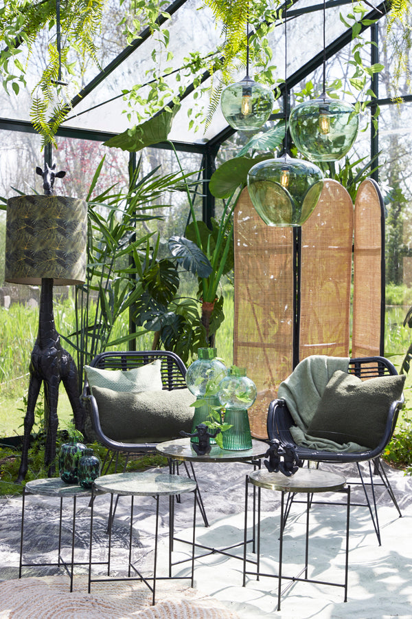 Hanglamp Mayson - Glas Groen - Ø23cm