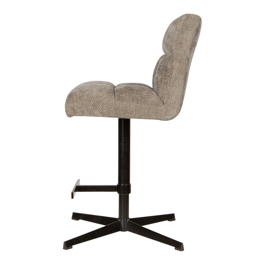 Milan bar chair adjustable stone