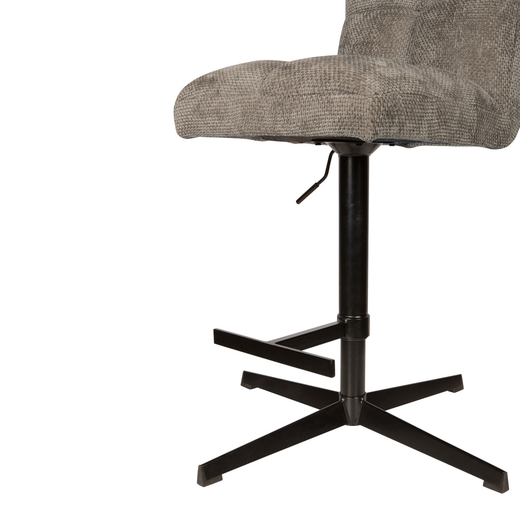 Milan bar chair adjustable stone