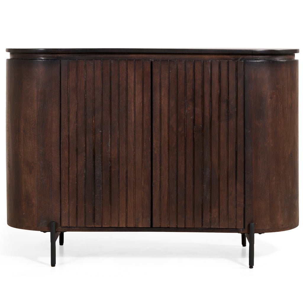 Mokka Dressoir Donkerbruin 115cm