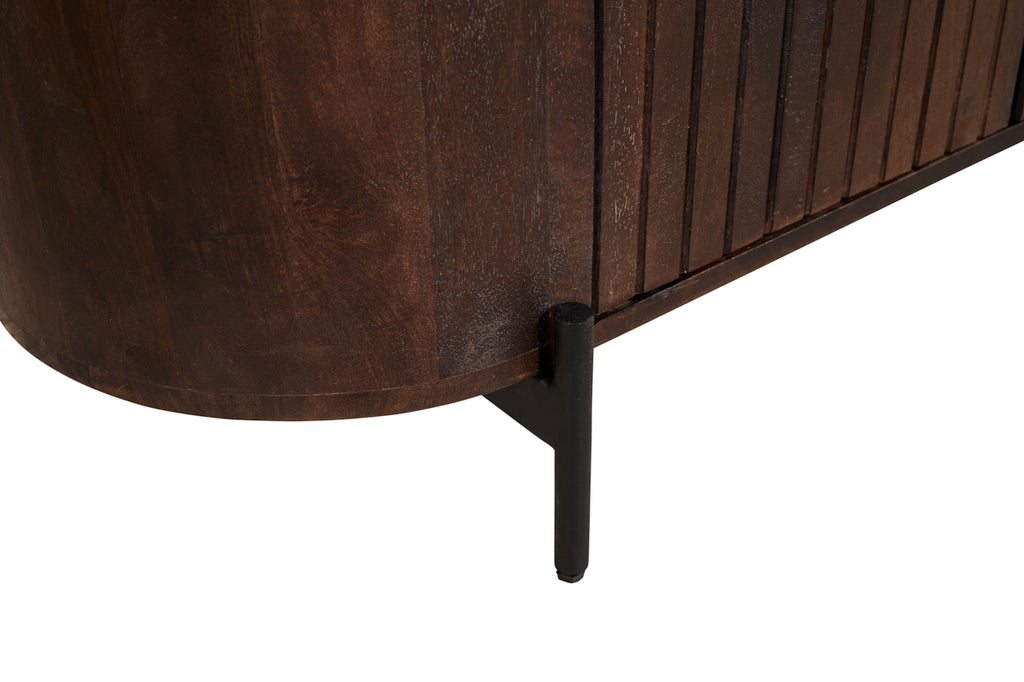 Mokka Dressoir Donkerbruin 115cm