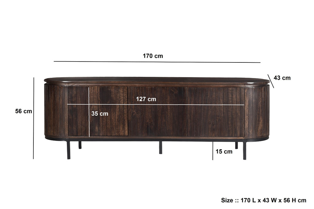Noor Walnut 170 cm