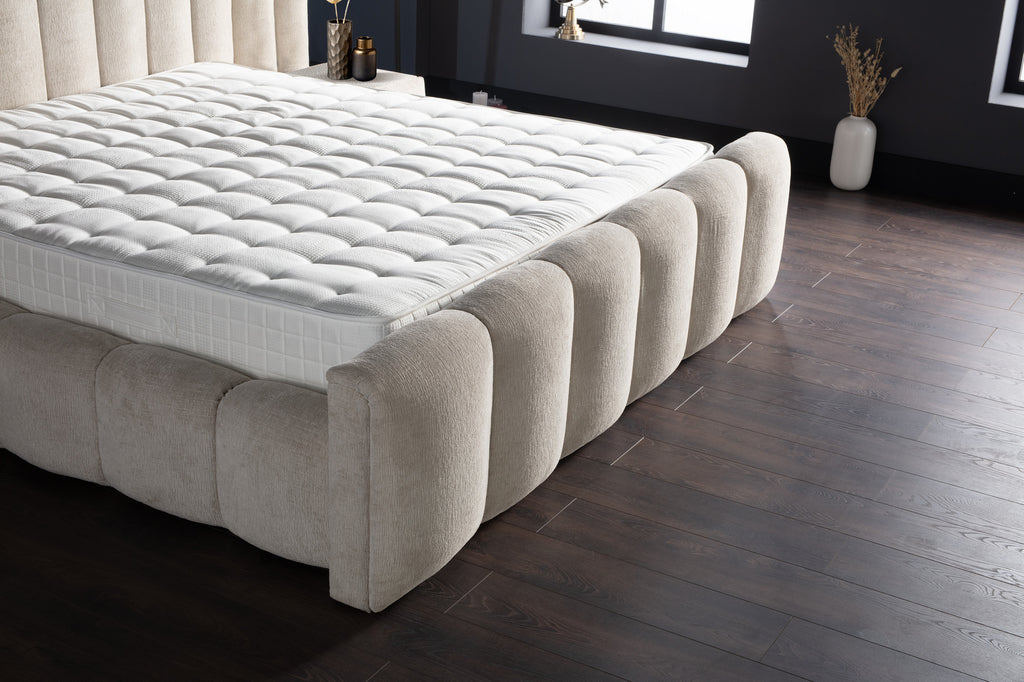 Opbergboxspring Iosbedd Beige 180x200