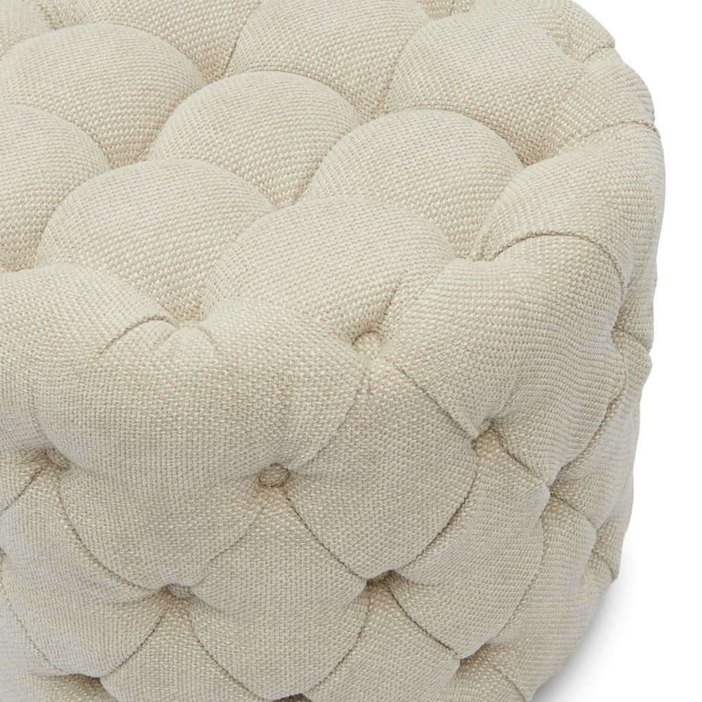 Opera Footstool Anitque White