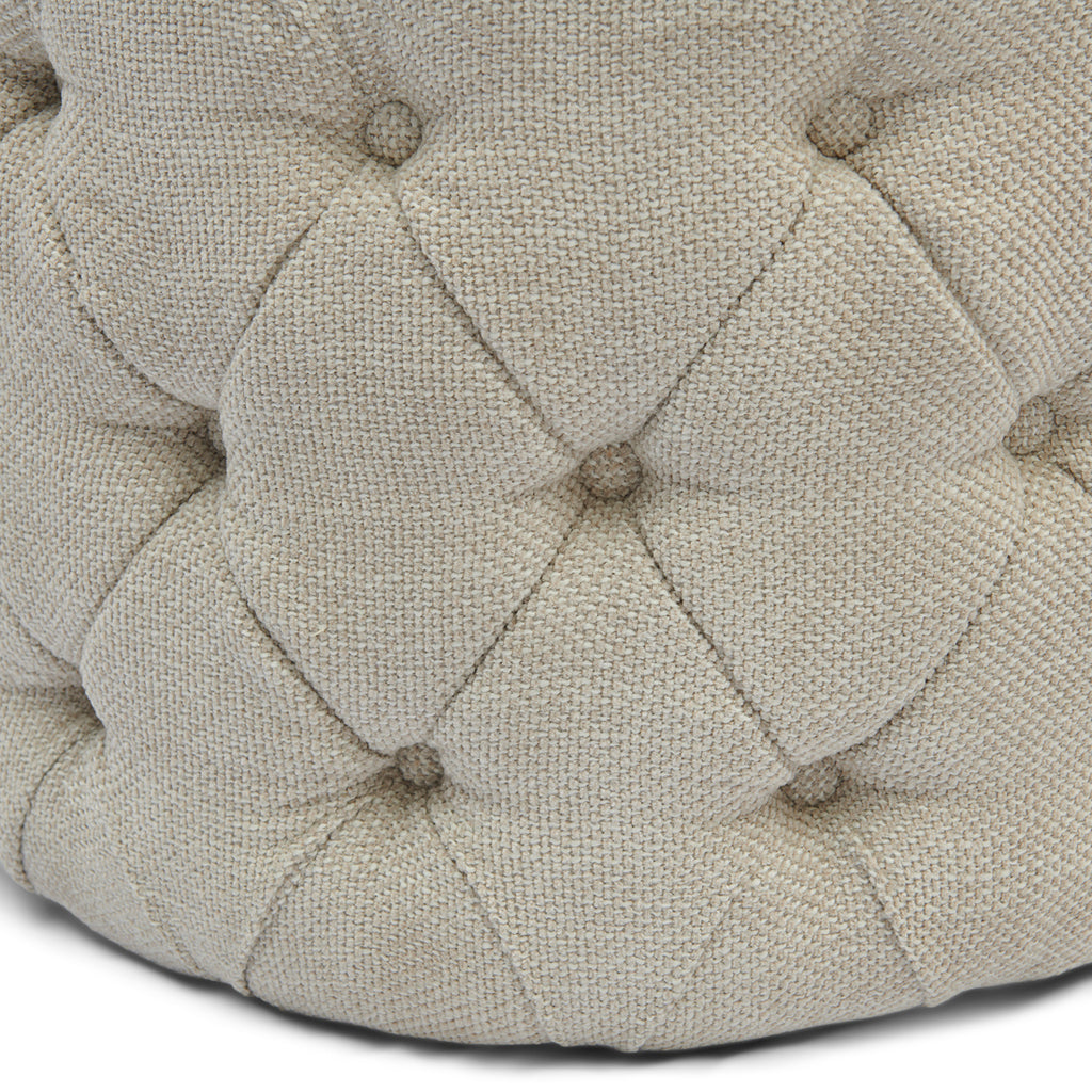Opera Footstool Anitque White