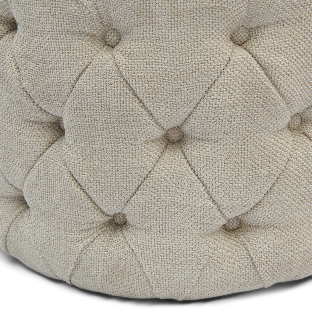 Opera Footstool Anitque White