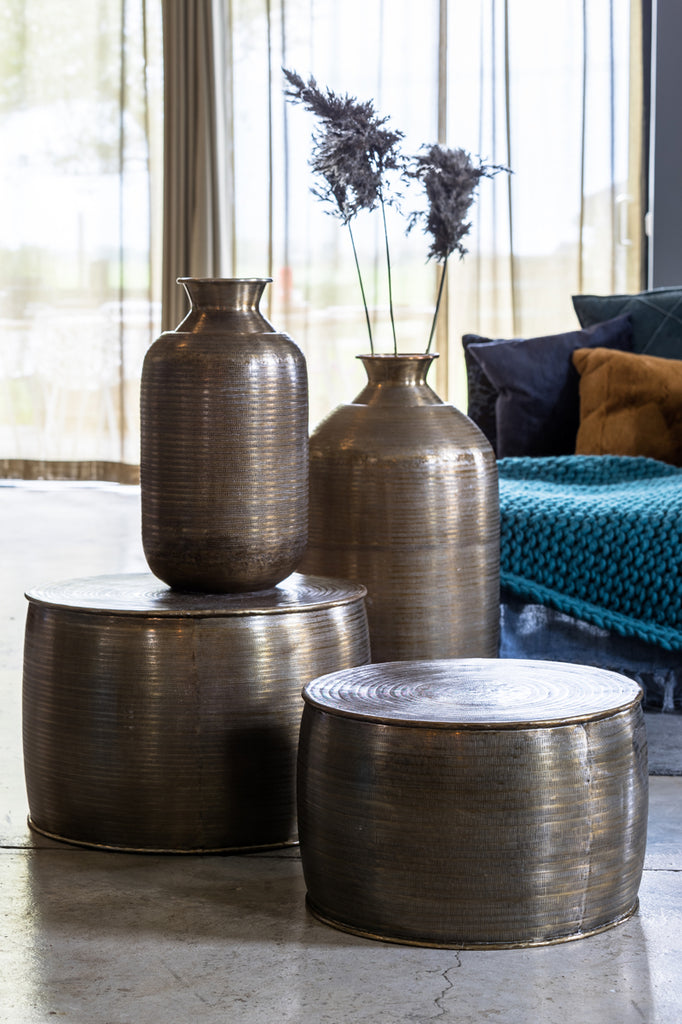 Vaas Perroy - Antiek Brons Ø 39 cm