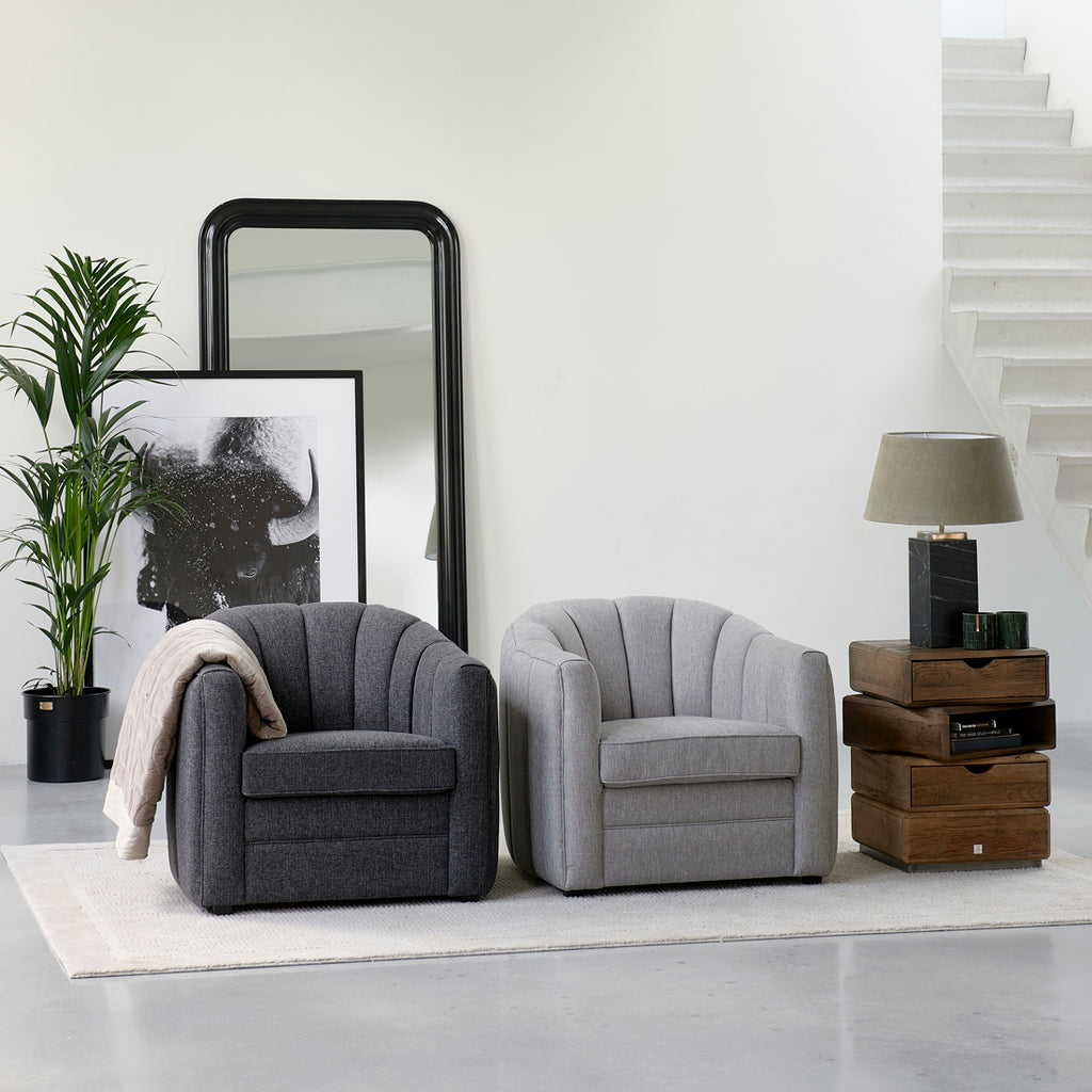 Place Vendôme spiegel 220x100 Zwart