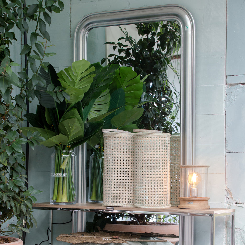 Place Vendôme spiegel 220x100 Zilver