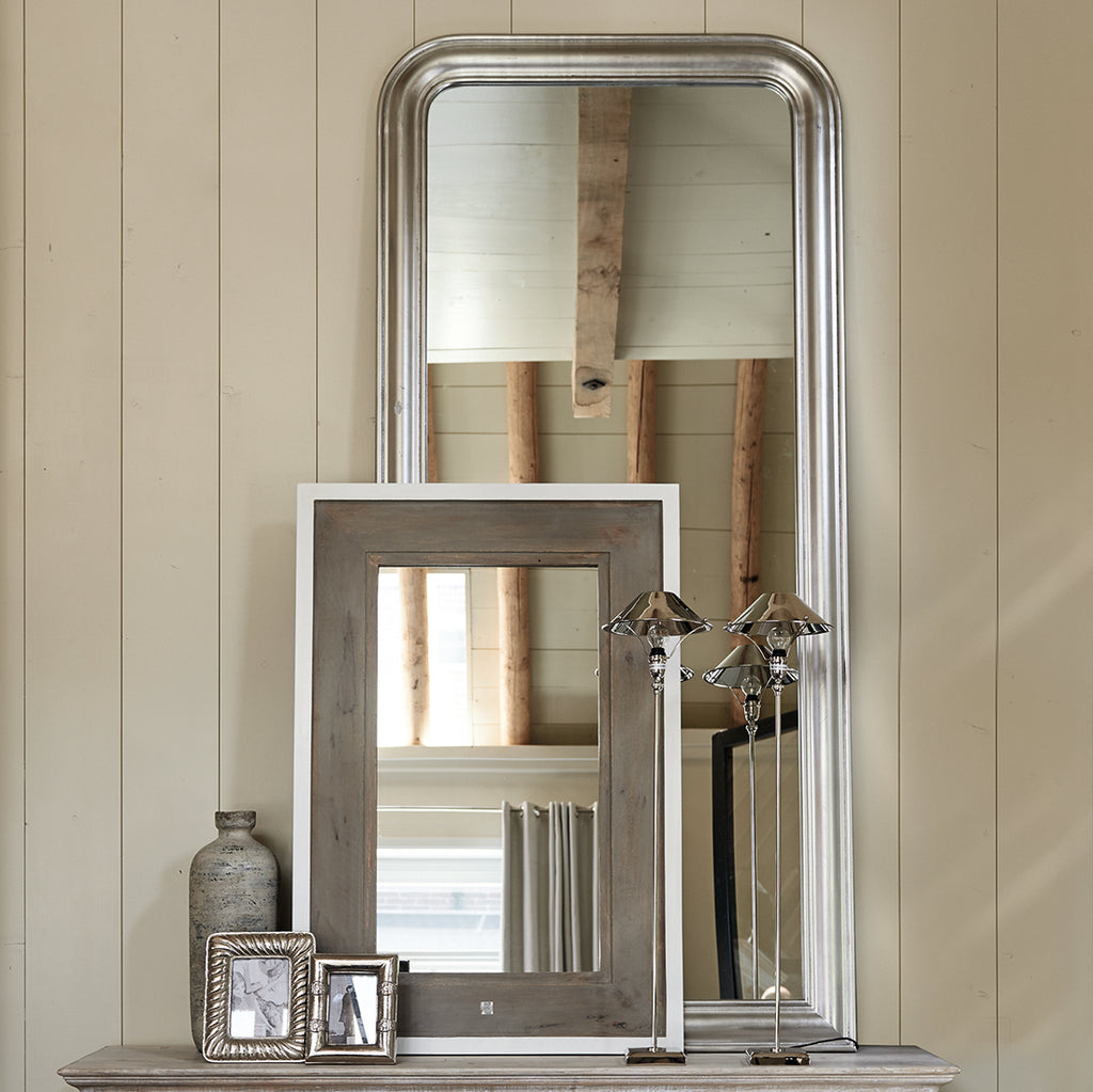 Place Vendôme spiegel 220x100 Zilver