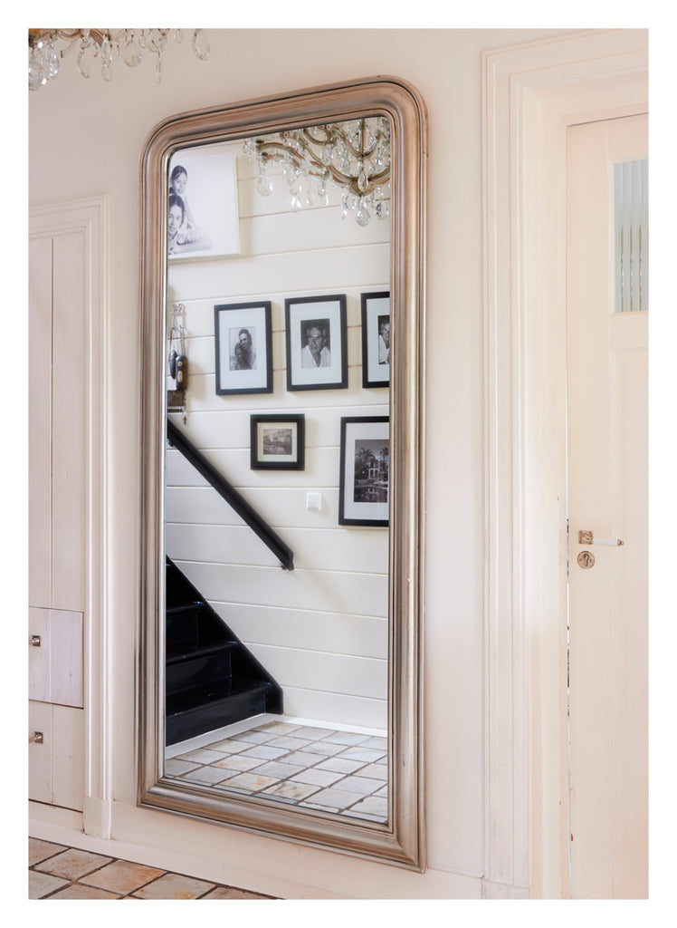 Place Vendôme spiegel 220x100 Zilver