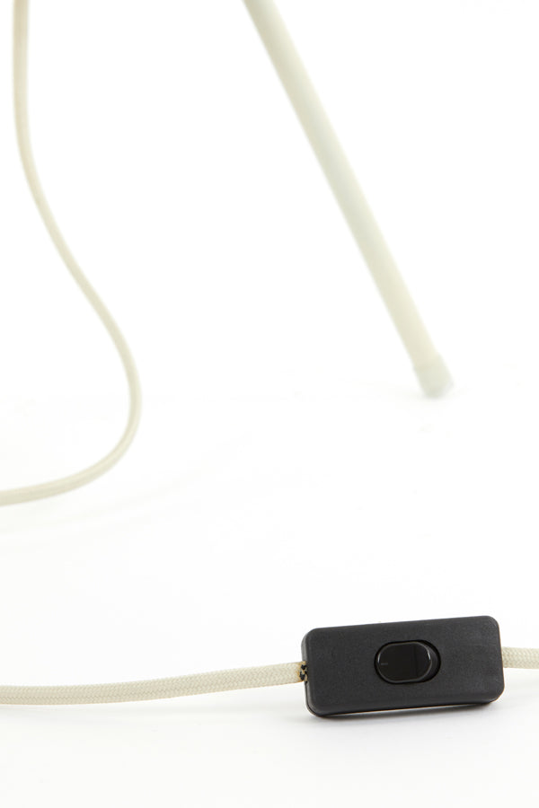 Tafellamp Plumeria - Zand Ø 34 cm