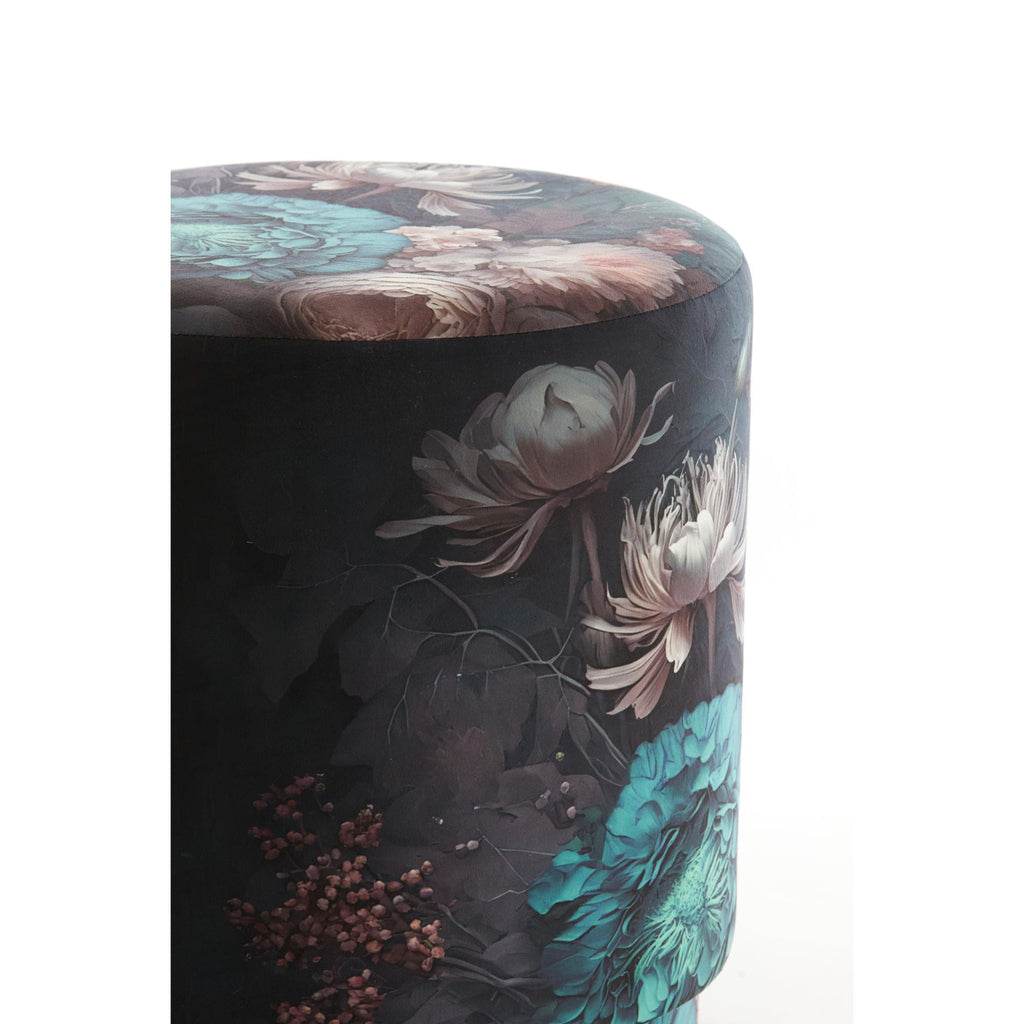 Poef Parrita - Multicolor - Ø40cm