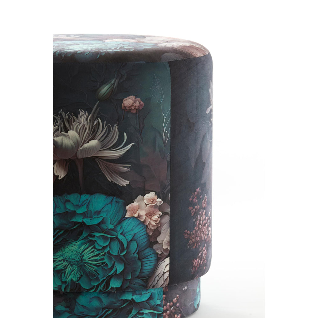 Poef Parrita - Multicolor - Ø40cm