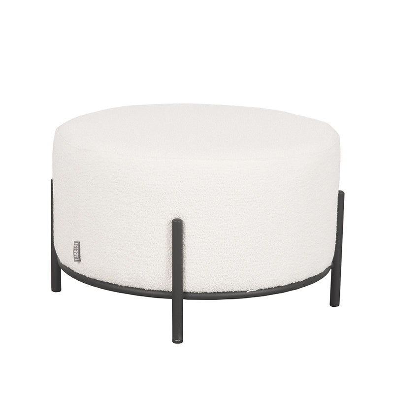 Poef Troy - Ivory - Boucle - XL