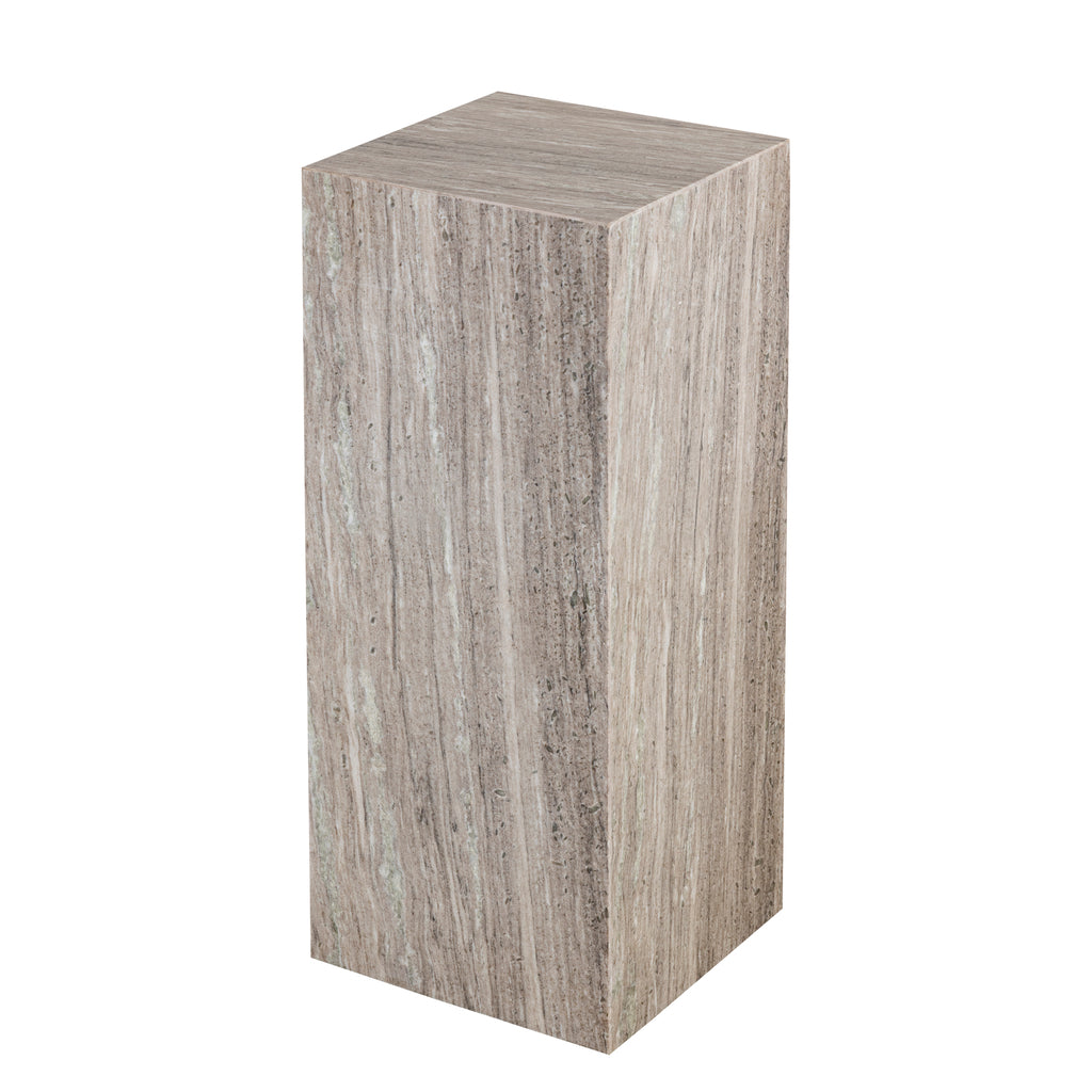 Raai Natural marble pedestal rectangle