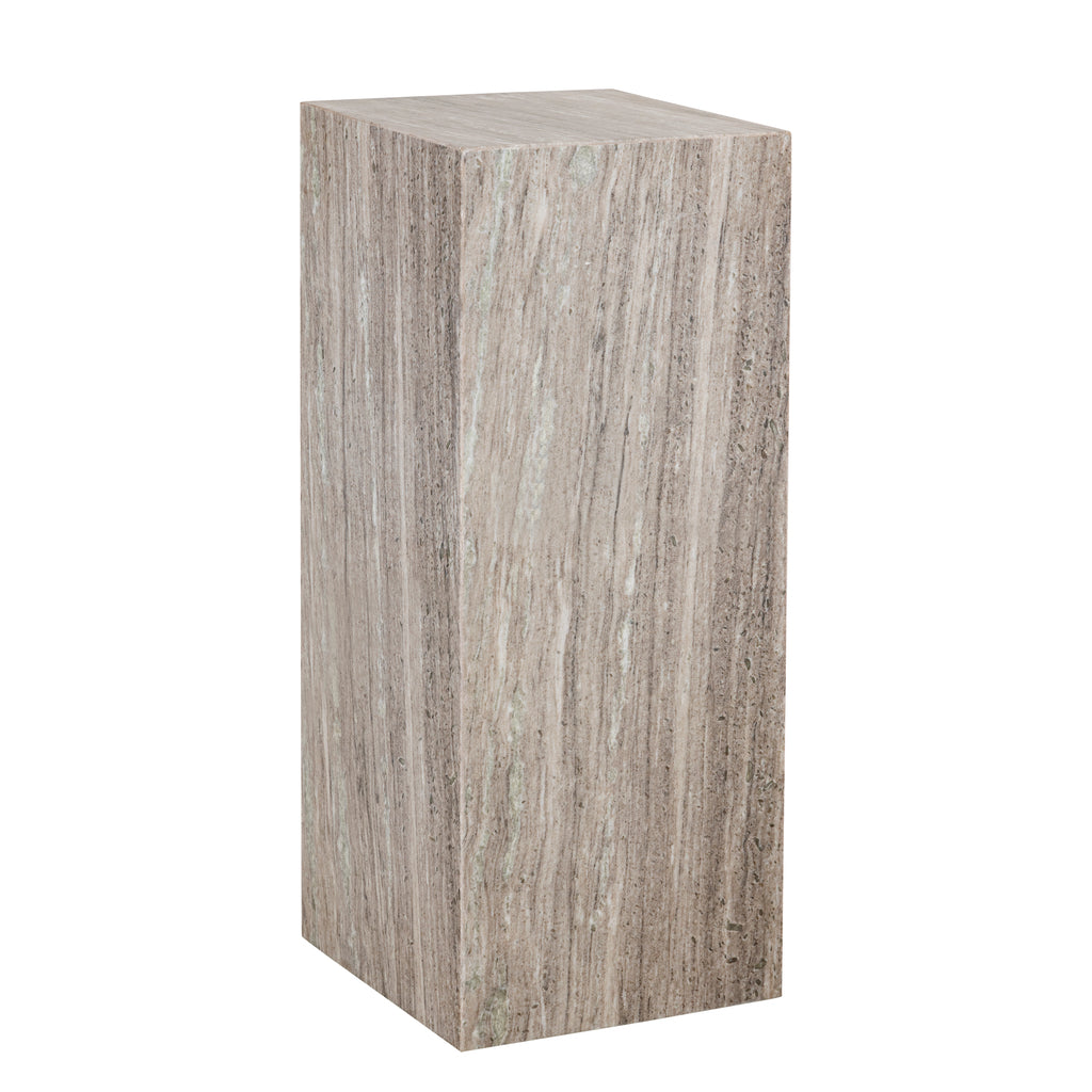 Raai Natural marble pedestal rectangle