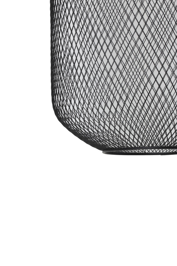 Hanglamp Reilley in zwart 40 cm