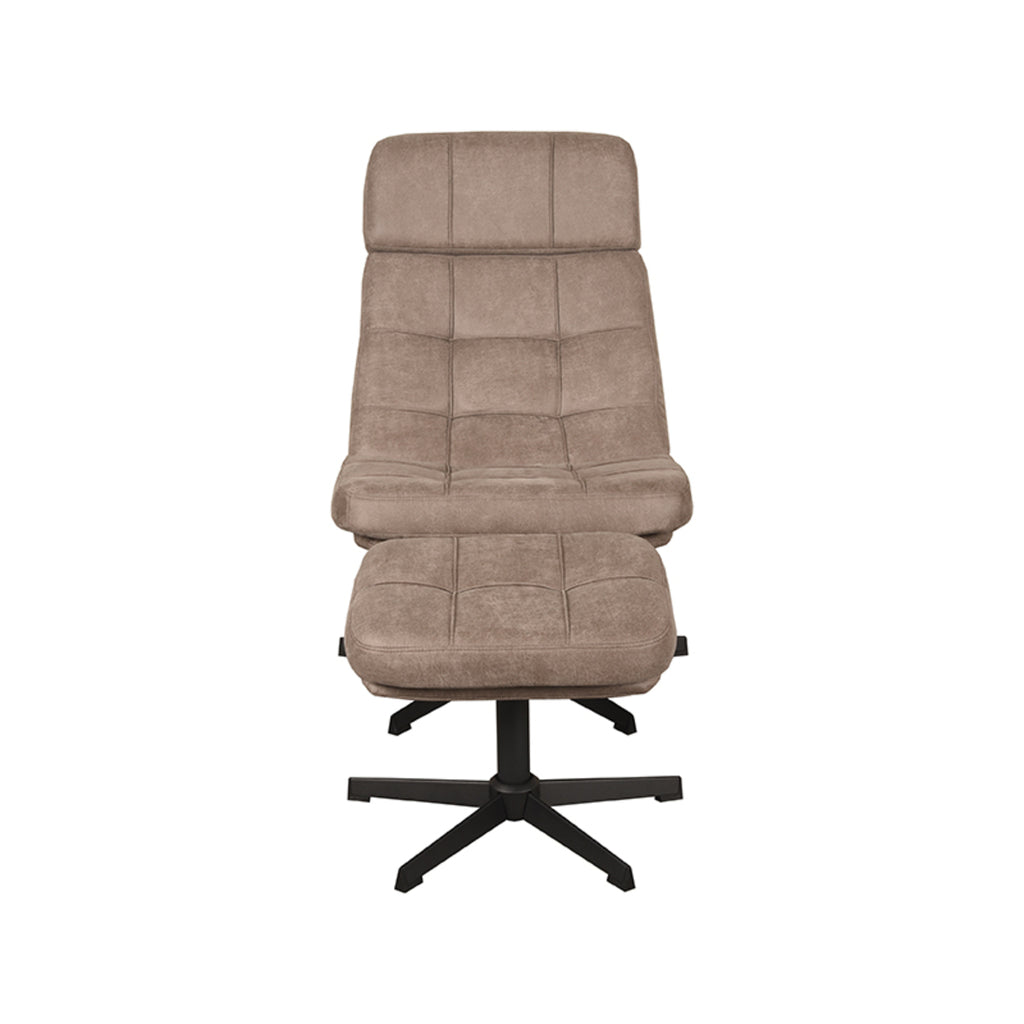 Relaxfauteuil Alvar + Ottomane