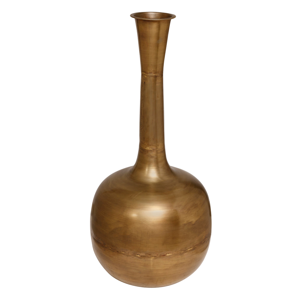 Rika Brass antique iron pot with high top S