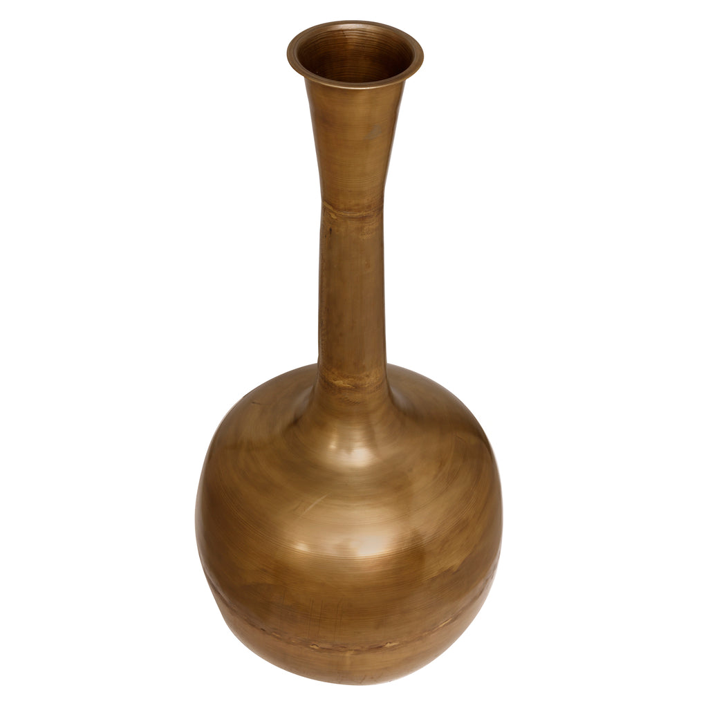 Rika Brass antique iron pot with high top S