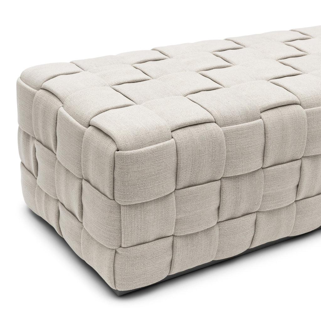 Room 48 Footstool 160x60 FabFlax
