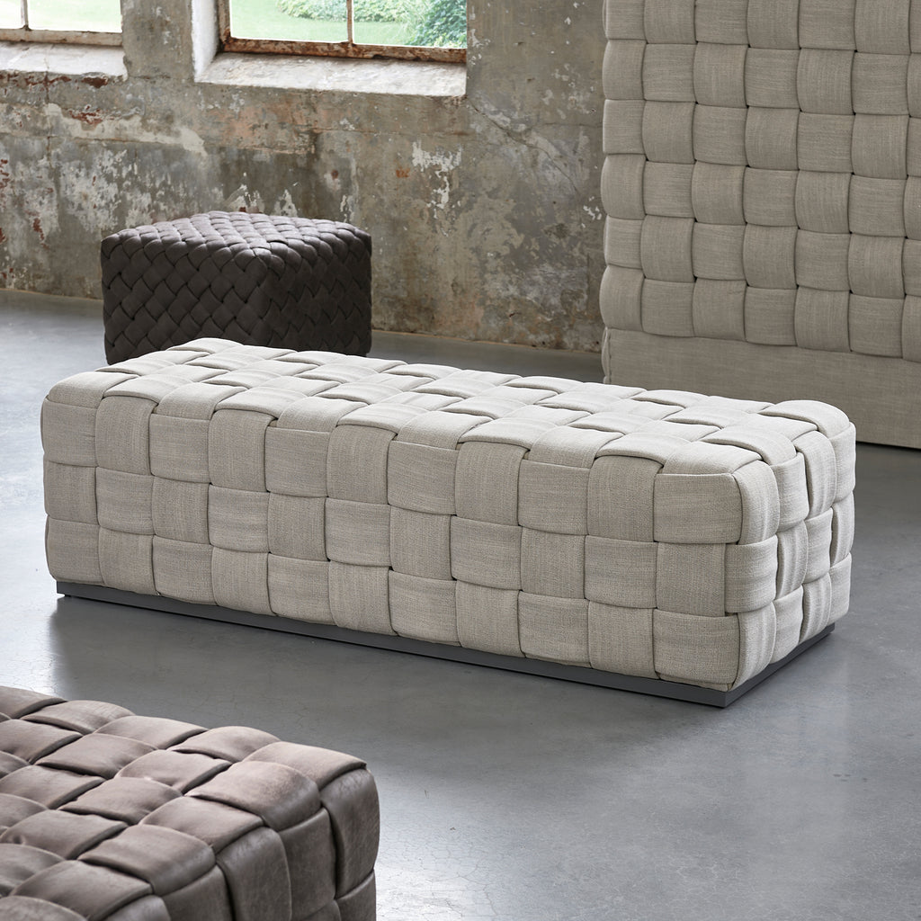 Room 48 Footstool 160x60 FabFlax