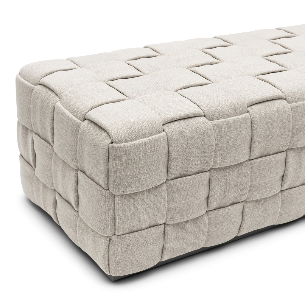 Room 48 Footstool 160x60 FabFlax
