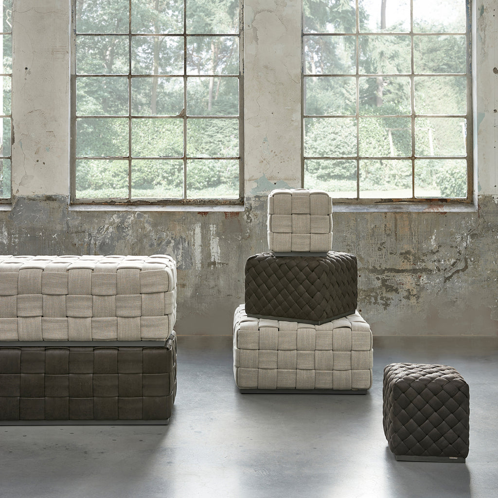 Room 48 Stool 40x40 FabFlax