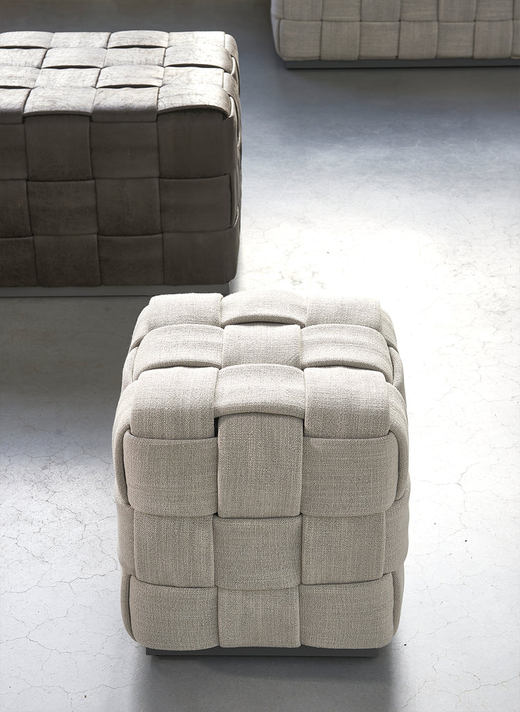 Room 48 Stool 40x40 FabFlax