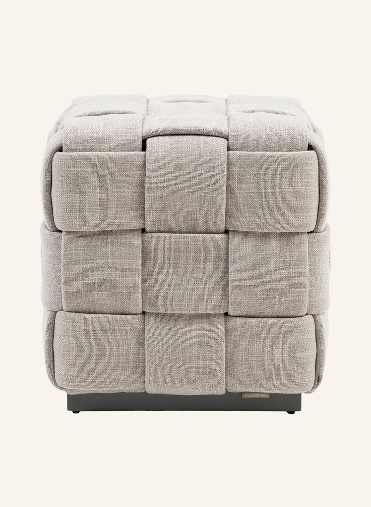 Room 48 Stool 40x40 FabFlax