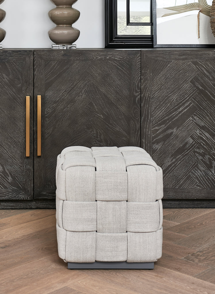 Room 48 Stool 40x40 FabFlax