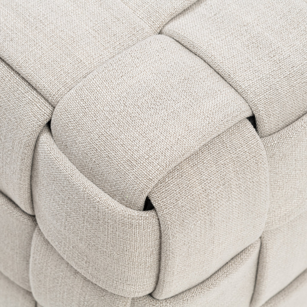 Room 48 Stool 40x40 FabFlax