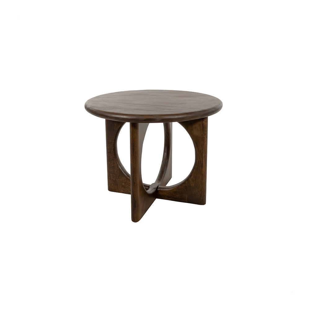 Salontafel Mango Walnut Ø60, H46