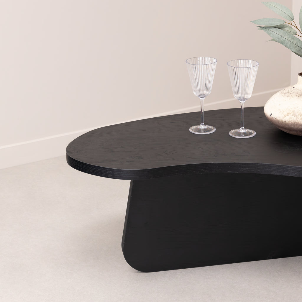 Salontafel Otis 110 x 50cm, kleur zwart eiken