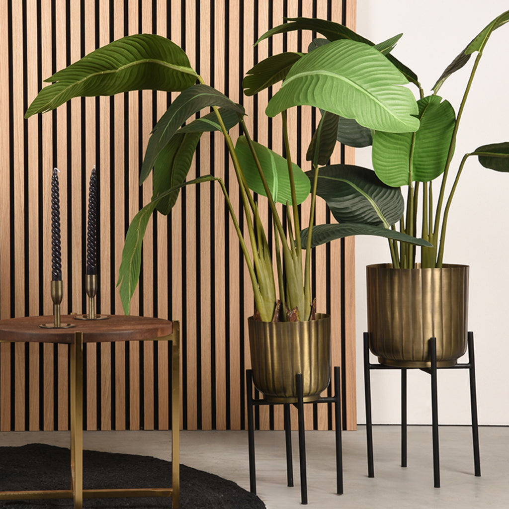 Plantenstandaards - Antiek goud