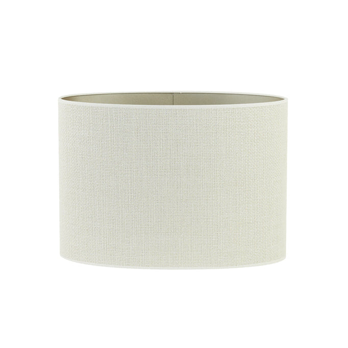 Saverna Lampenkap Ovaal - wit - 30x15x25 cm
