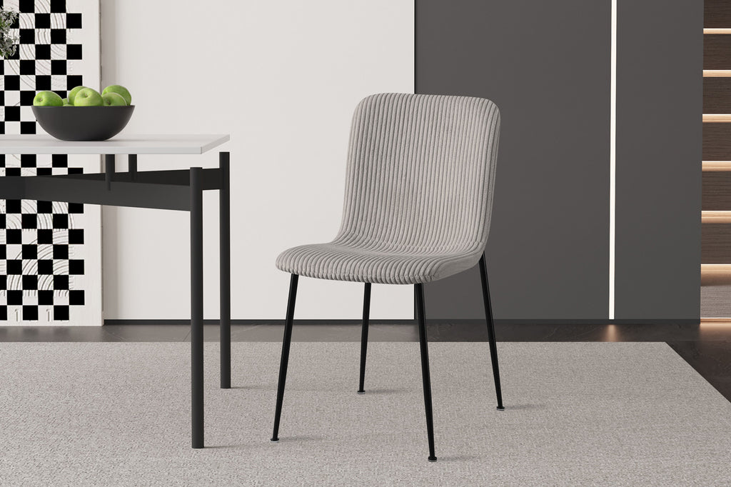 Alice Corduroy Lichtgrijs