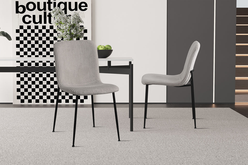 Alice Corduroy Lichtgrijs