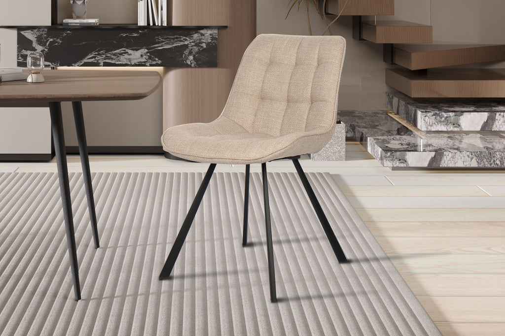 Ariba Stof Beige/Lichtgrijs