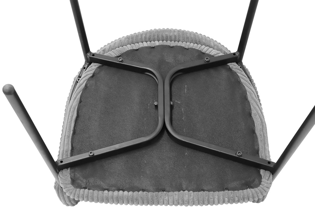 Hugo Corduroy Donkergrijs