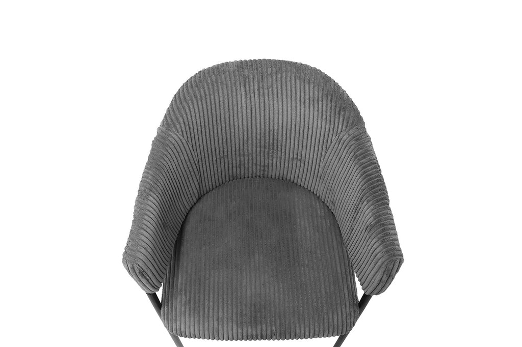 Hugo Corduroy Donkergrijs