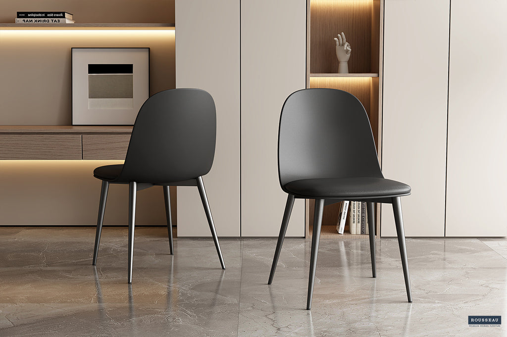 Jasmin Zitting PP kussen PU Zwart