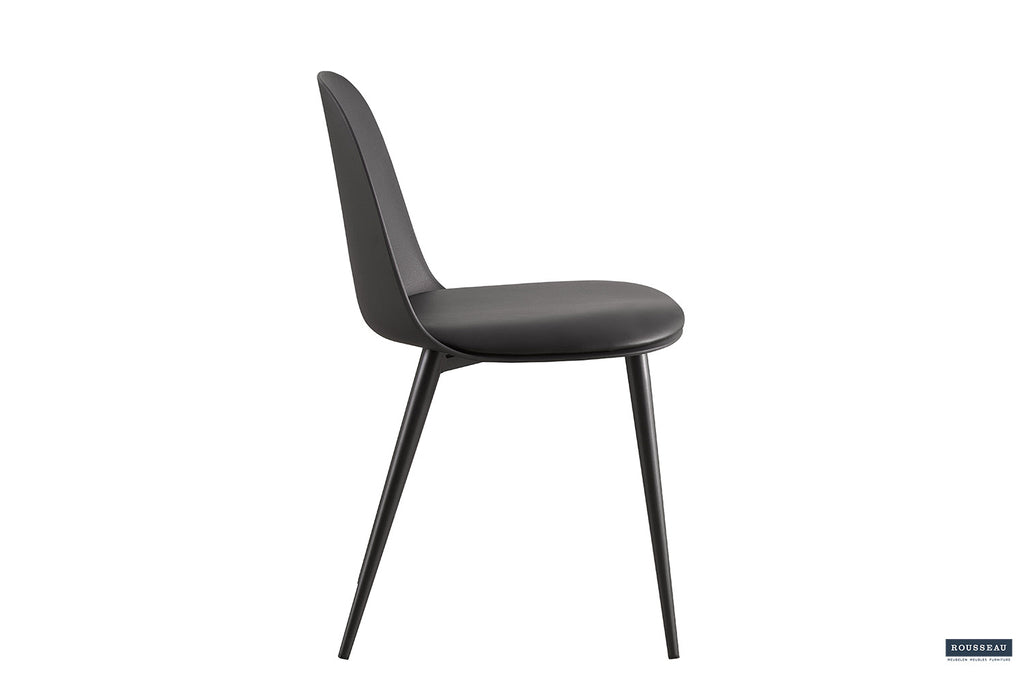 Jasmin Zitting PP kussen PU Zwart