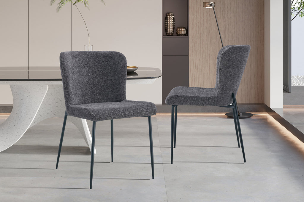 Lisa Stof Raven 13 Donkergrijs