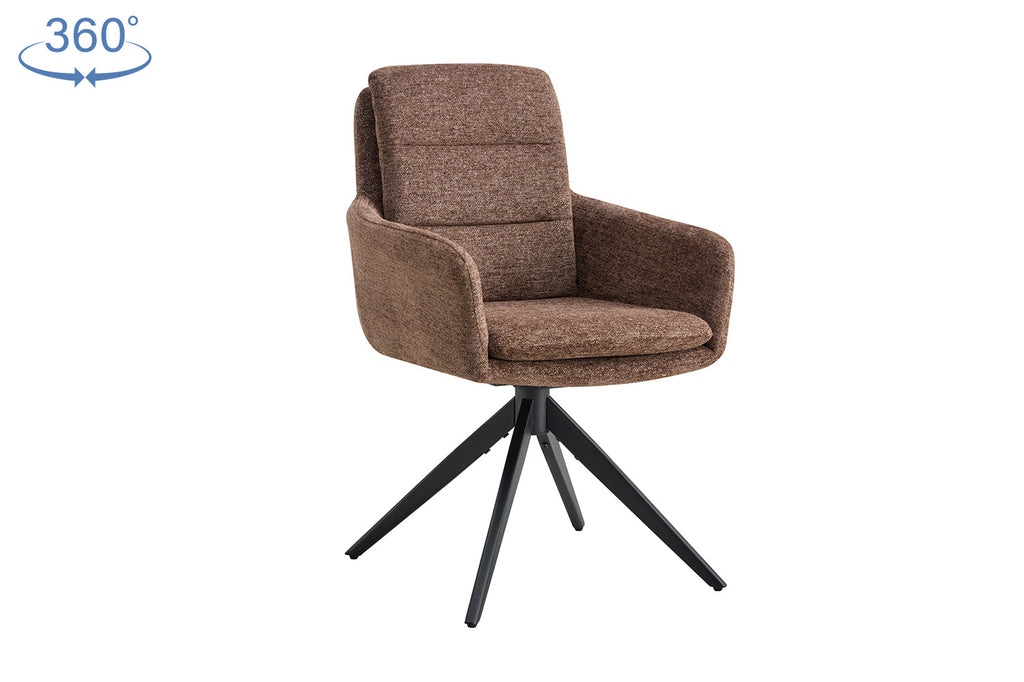 Lisold Draaibaar Stof Raven 45 Bruin