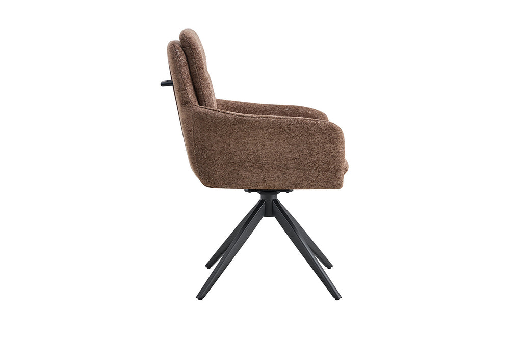 Lisold Draaibaar Stof Raven 45 Bruin