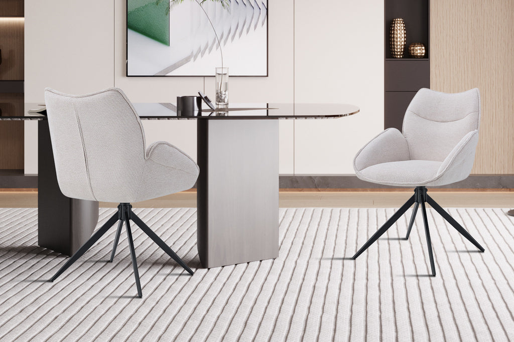 Mahi Draaibaar Stof Beige