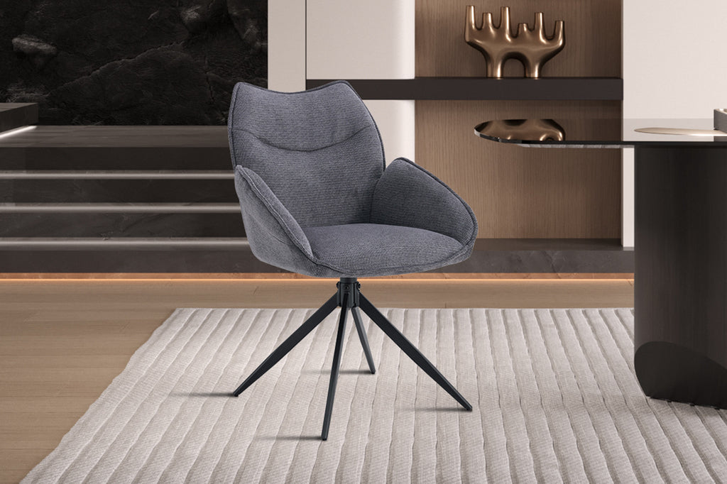 Mahi Draaibaar Stof Donkergrijs