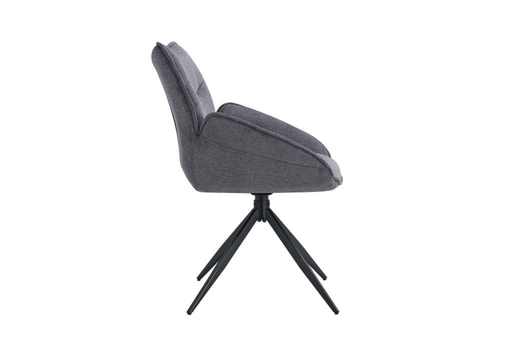 Mahi Draaibaar Stof Donkergrijs